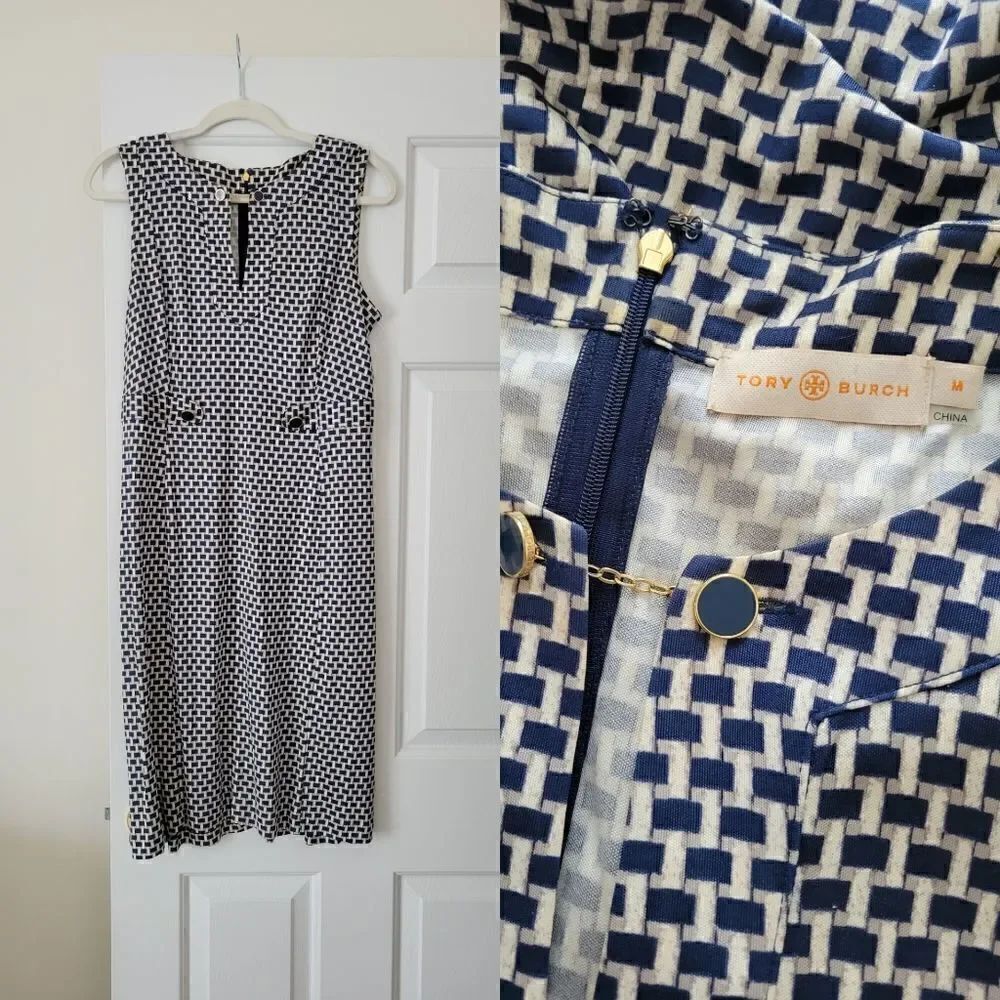Tory burch sleeveless dress M